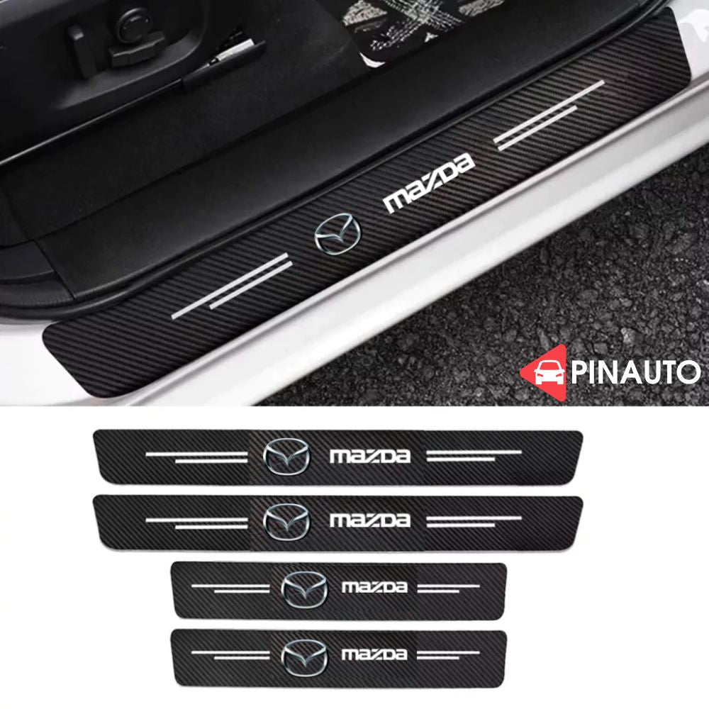 Cosantóirí leac dorais le lógó