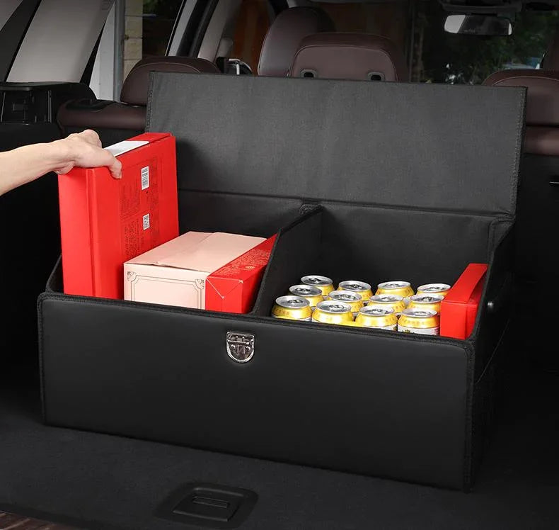 Organisateur de coffre pliable de luxe